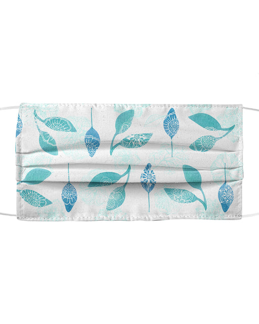 Blue Leaf pattern Mask