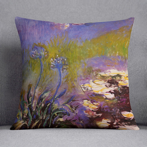 Blue Tuberosen by Monet Cushion