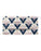 Blue Gold and Pink Triangles pattern Poster Mask
