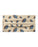 Blue leaves pattern on vanilla Poster Mask