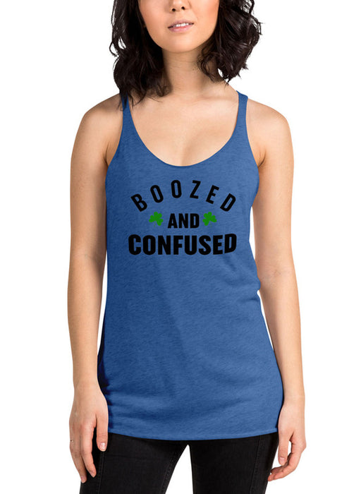 Boozed Confused Women Tank Top
