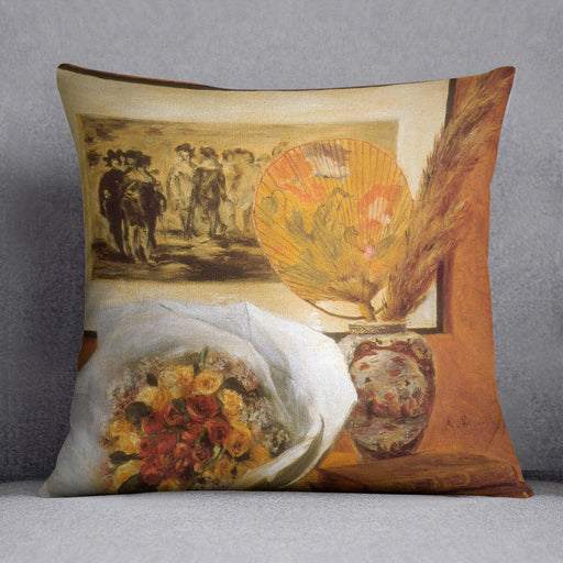 Bouquet by Renoir Cushion