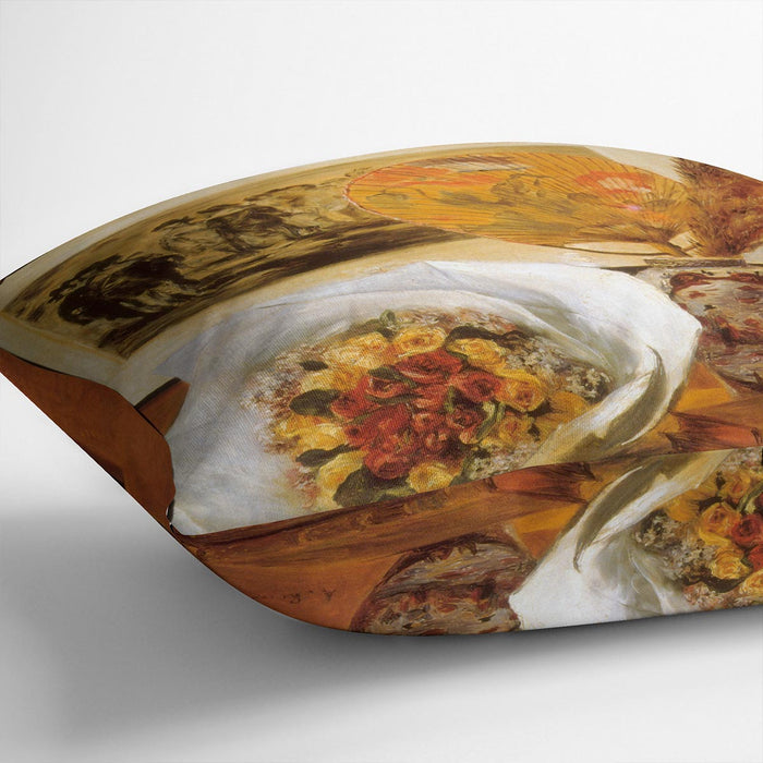 Bouquet by Renoir Cushion