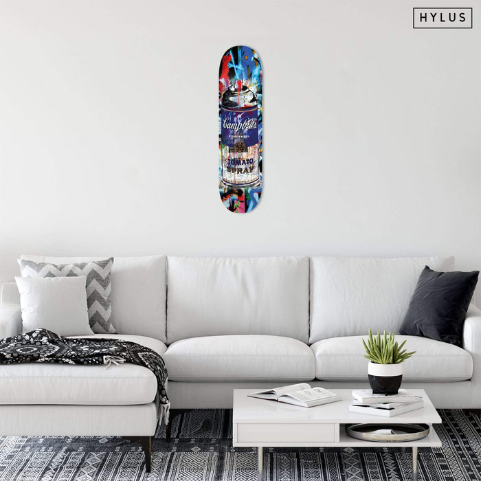 Tomato Spray Purple Skateboard