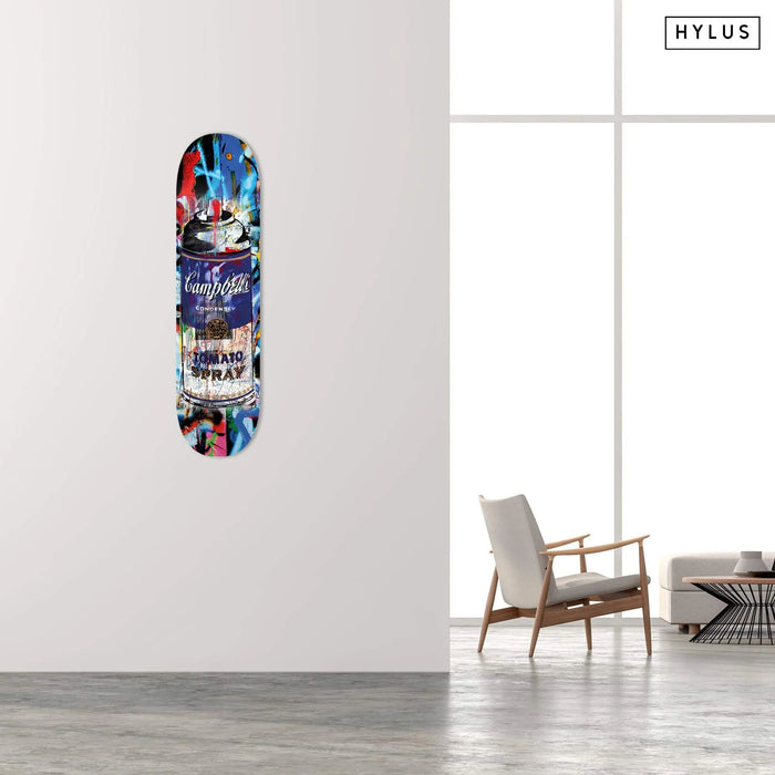 Tomato Spray Purple Skateboard
