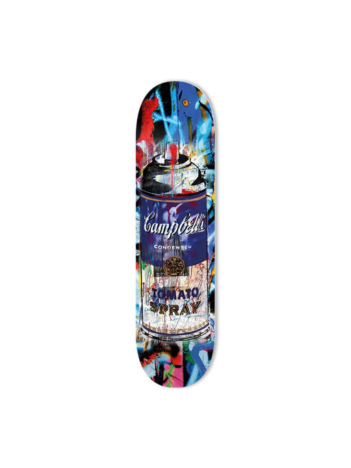 Tomato Spray Purple Skateboard