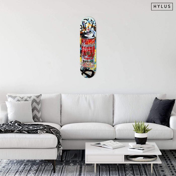 Tomato Spray Red Skateboard
