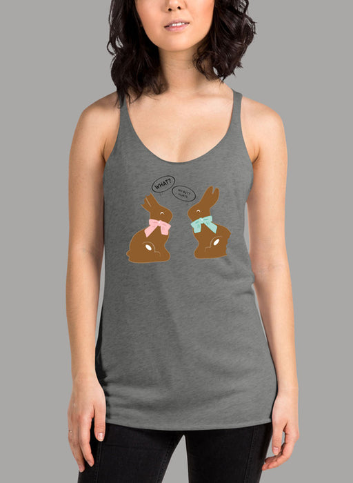 Chocolate Bunny Women Tank Top