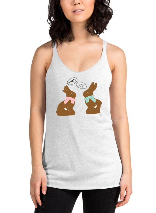 Chocolate Bunny Women Tank Top