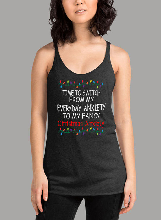 Christmas Anxiety Women Tank Top