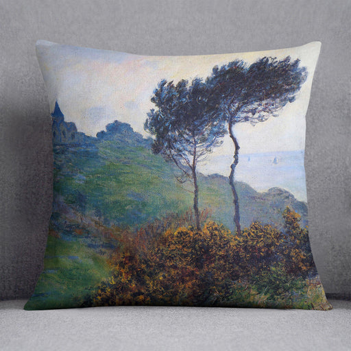Church at Varengeville by Monet Cushion