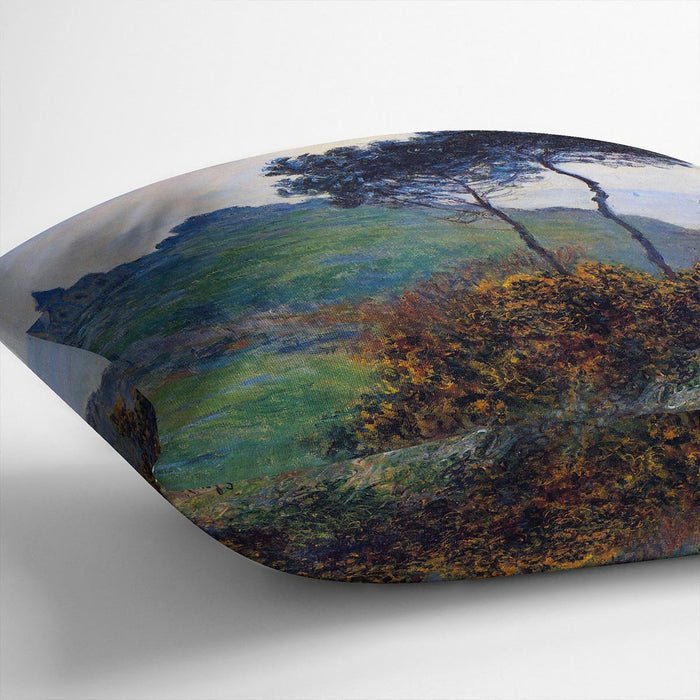 Church at Varengeville by Monet Cushion