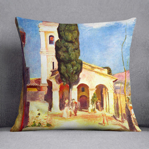 Church in Cagnes by Renoir Cushion
