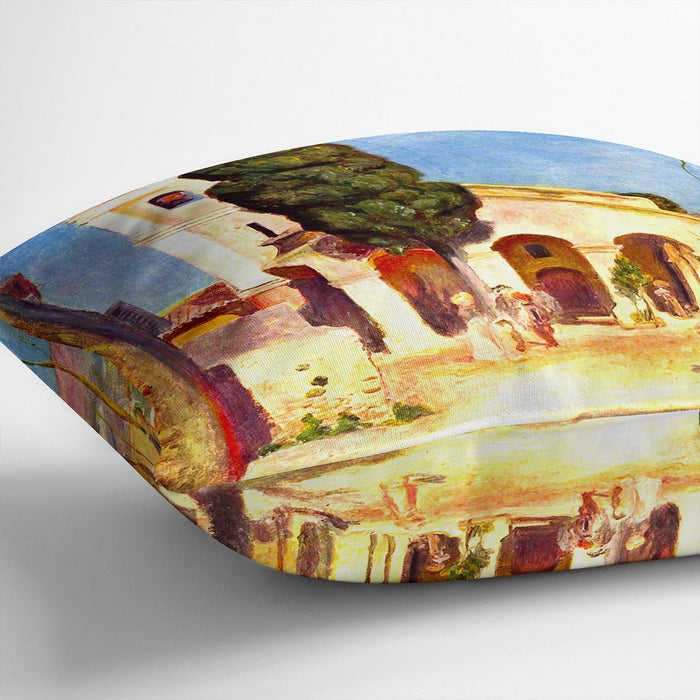 Church in Cagnes by Renoir Cushion