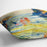Cliffs at Guernsey by Renoir Cushion