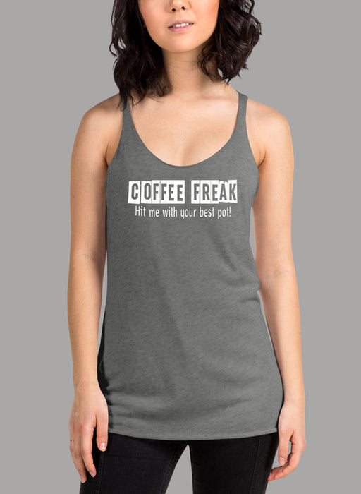 Coffee Freak Women Tank Top