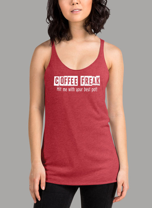 Coffee Freak Women Tank Top