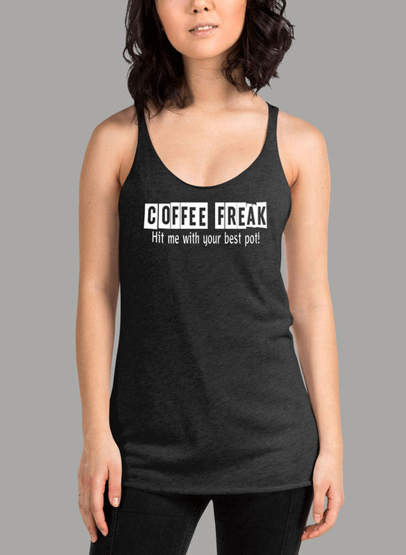 Coffee Freak Women Tank Top