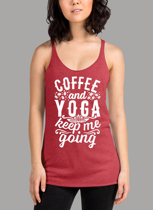 Coffee and Yoga P Women Tank Top