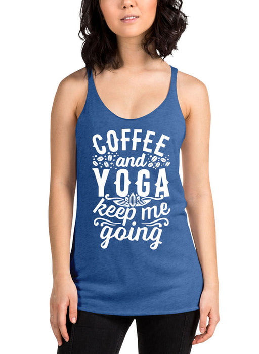 Coffee and Yoga P Women Tank Top