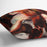 Combing girl by Renoir Cushion