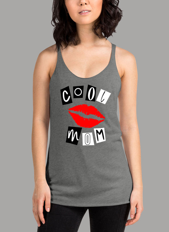 Cool Mom Lips Women Tank Top