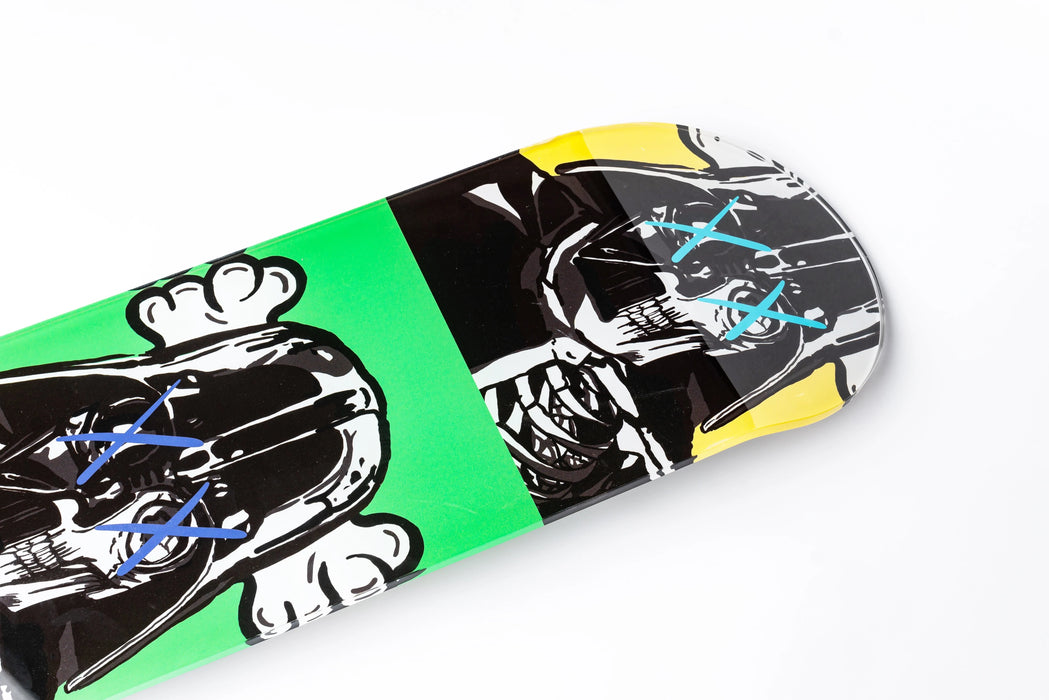 Space Soldier X Green Skateboard