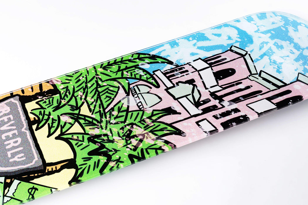 Beverly Hills: Palm Mansion Skateboard