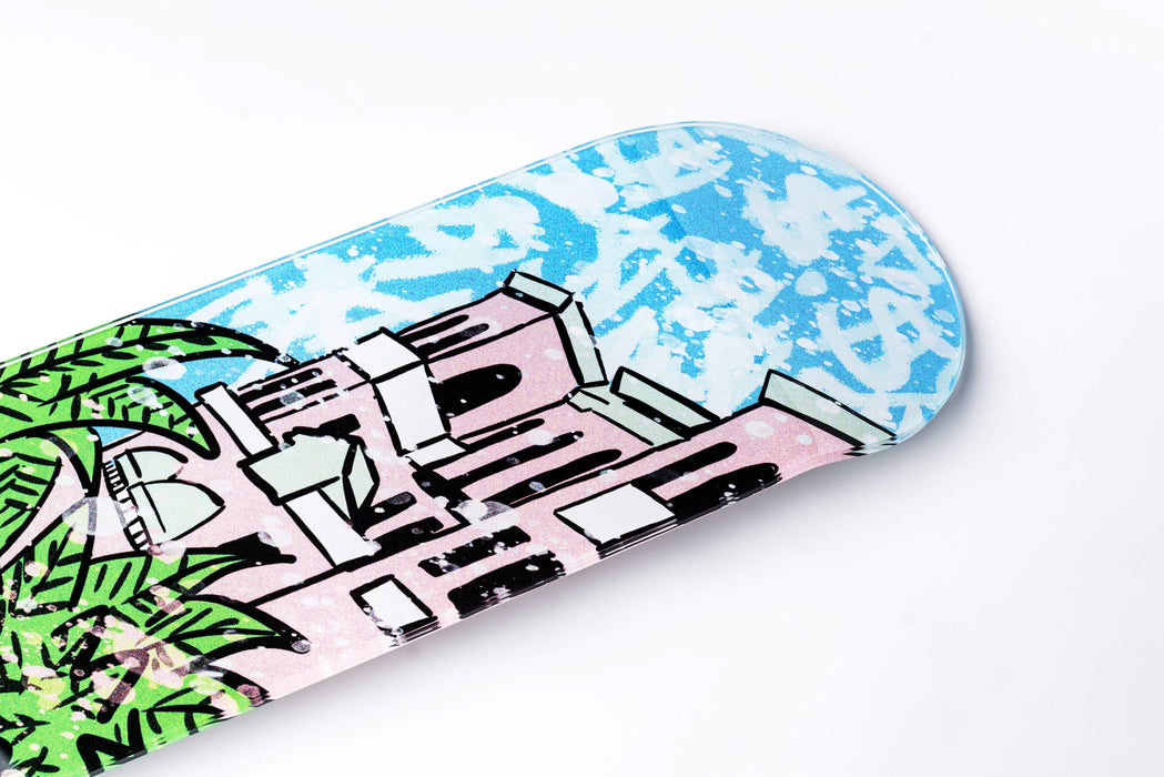Beverly Hills: Palm Mansion Skateboard