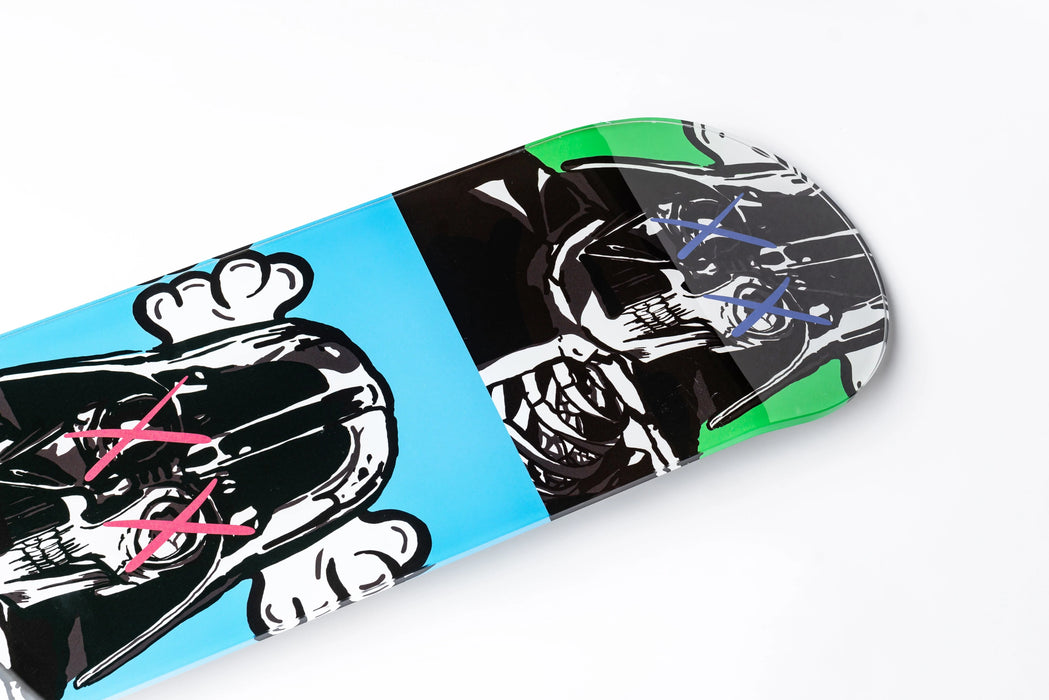 Space Soldier X Blue Skateboard