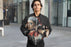 Daddy's Lil Monster T-Shirt Bomber Jacket