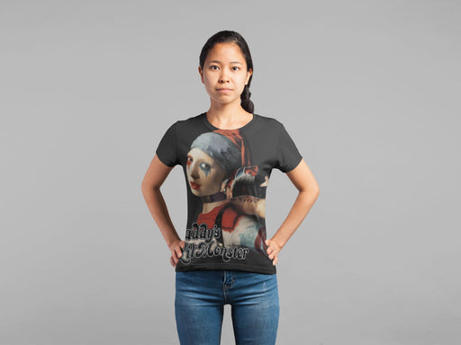Daddy's lil Monster T-shirt Classic Sublimation Women's T-Shirt