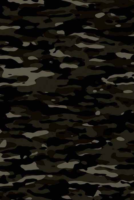 Dark Camouflage Pattern Plakat Mask