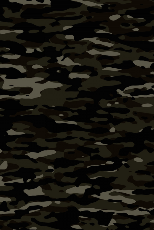 Dark Camouflage Pattern Plakat Mask