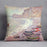 Etretat the beach and La Porte d'Amont by Monet Cushion