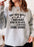 Eyeliner & Crime Shows Sweat Shirt