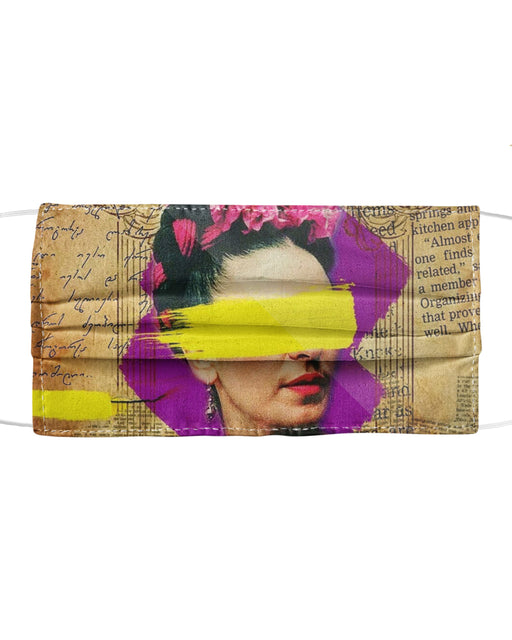 Frida Kahlo - Collage Art Mask