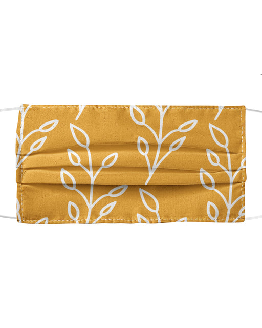Feeling of lightness pattern - Mellow Yellow Poster Mask