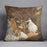 Femmes au jardin 1867 by Monet Cushion