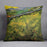 Field of Spring Wheat at Sunrise by Van Gogh Cushion