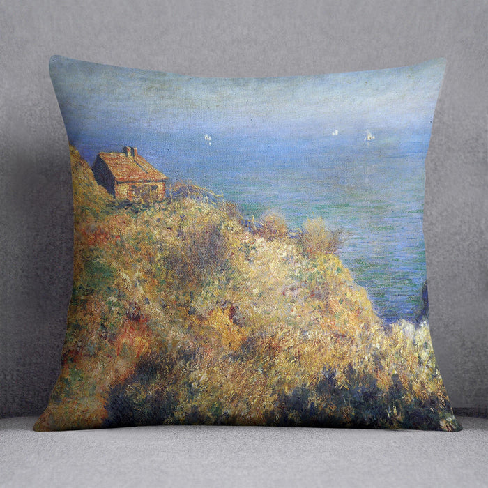 Fishermans lodge at Varengeville by Monet Cushion