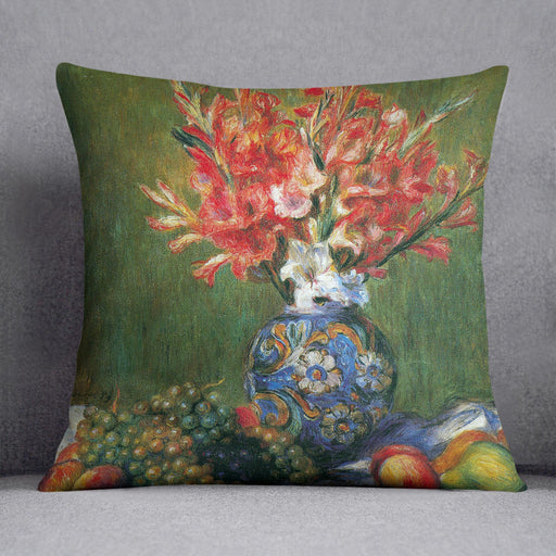 Flowers and Fruit by Renoir Cushion