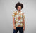 Flowery Pattern Poster Premium Sublimation Adult T-Shirt