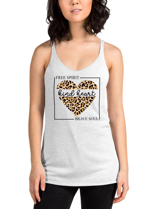 Free Spirit Kind Heart Brave Soul Women Tank Top