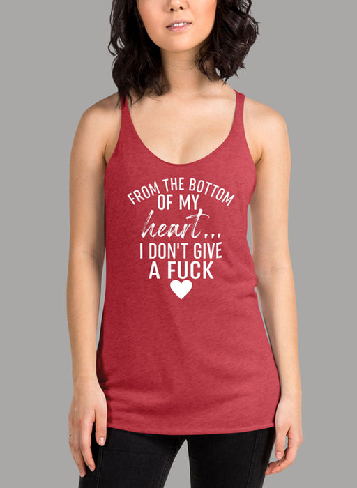 From The Bottom Of My Heart Women Tank Top