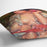 Gabriele with a rose by Renoir Cushion