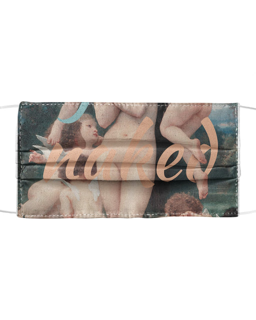 Get Naked Art Print Mask