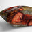Girl head by Renoir Cushion