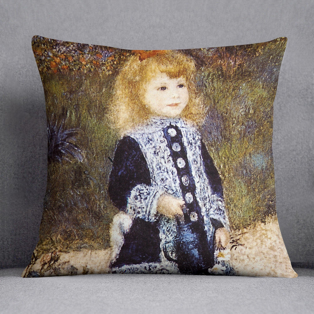 Girl with the Watering Can by Renoir Cushion