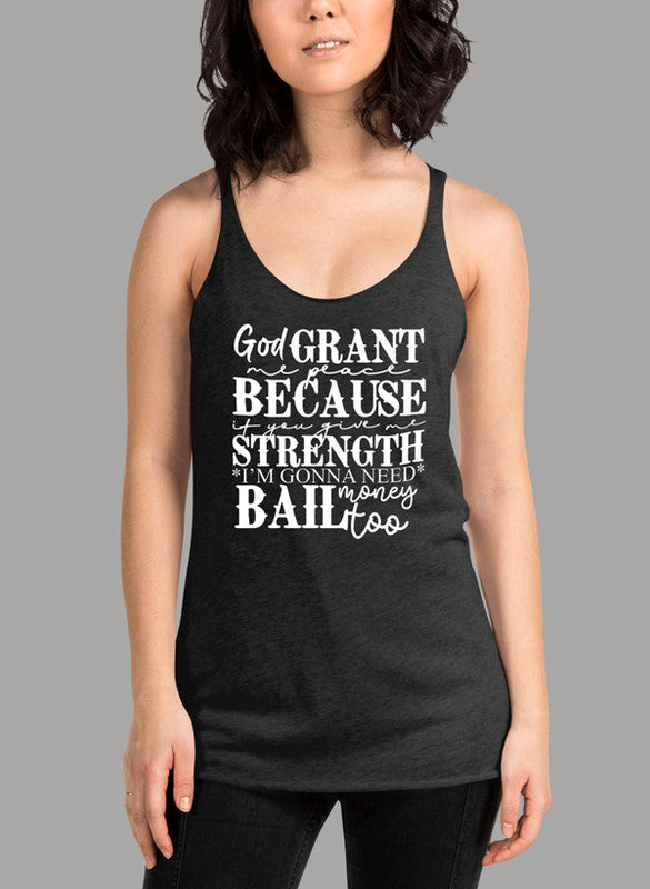 God Grant Me Peace Women's Tank Top